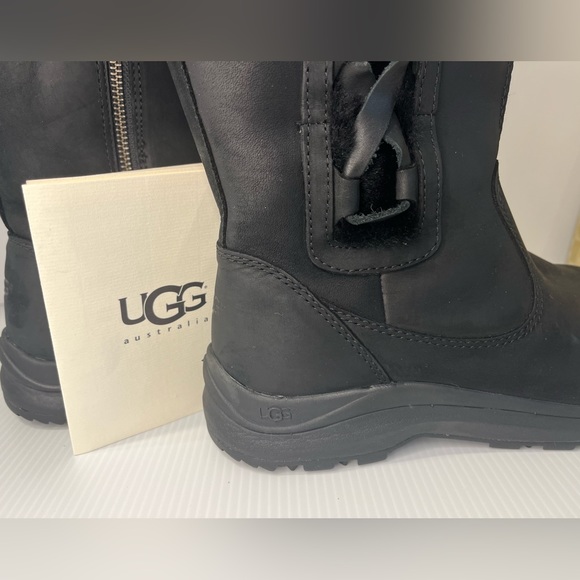 UGG SUVI WATERPROOF COLD RATED -32C/-26F SUEDE BOOTS BLACK US 6 /UK 4.5/EU 37 - Picture 9 of 15